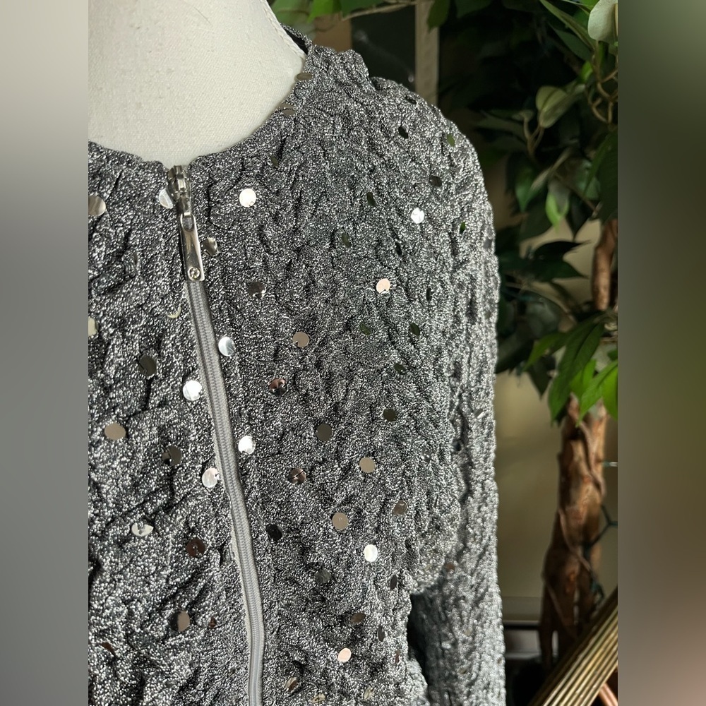 Joseph Ribkoff Sequin Textured Jacket - Picture 12 of 13